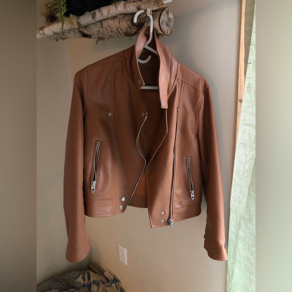 Womens leather jacket